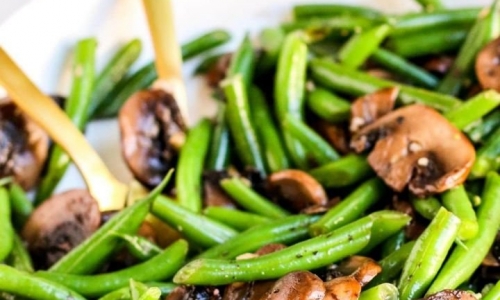 Herbed Green Beans & Mushrooms