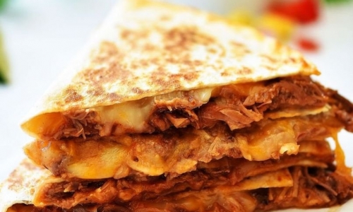 Sweet & Savory Turkey Quesadilla