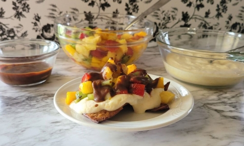 Tropical Fruit Nachos 